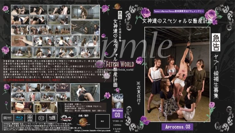 [YVBD-18] 【BD】【03】■急告！！ヤプー候補生募集！！？衣食住付き～女神達のスペシャルな畜産計画 Aprocess．03 （ブルーレイ） 宇佐木りん 監禁・拘束 顔面騎乗 調教 井上リオナ